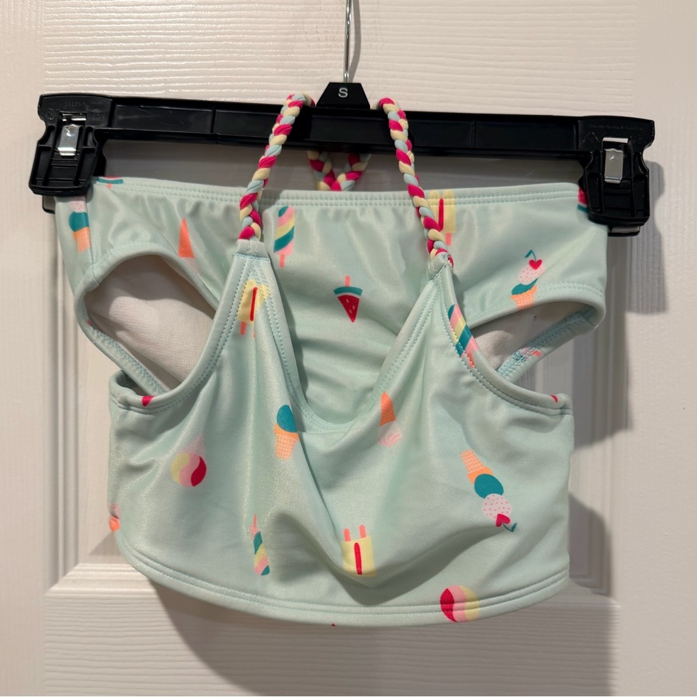 Cat & Jack Mint Green Bikini Top